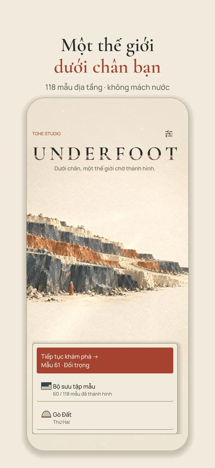 UNDERFOOT — 4/6